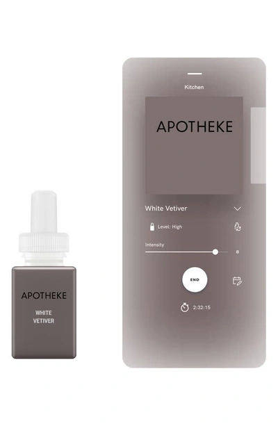 Shop Pura X Apotheke 2-pack Diffuser Fragrance Refills In White Vetiver