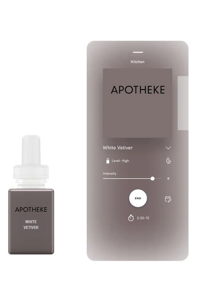 Pura X Apotheke 2-pack Diffuser Fragrance Refills In White Vetiver