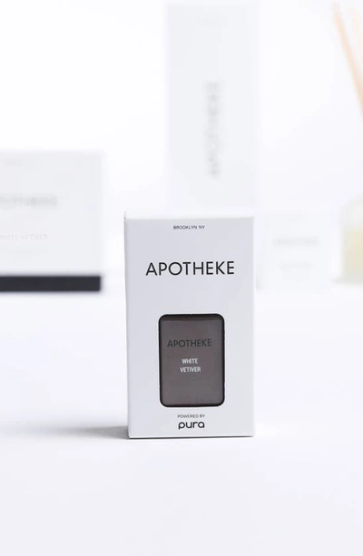 Pura X Apotheke 2-pack Diffuser Fragrance Refills In White Vetiver