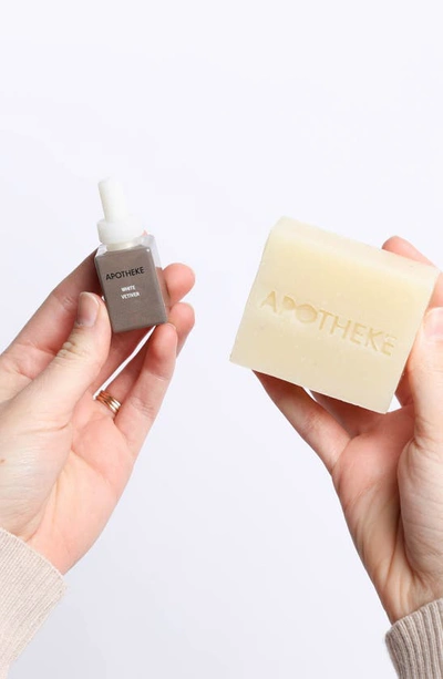 Pura X Apotheke 2-pack Diffuser Fragrance Refills In White Vetiver
