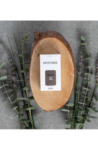 Pura X Apotheke 2-pack Diffuser Fragrance Refills In White Vetiver