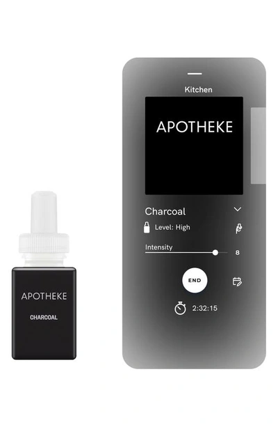 Shop Pura X Apotheke 2-pack Diffuser Fragrance Refills In Charcoal