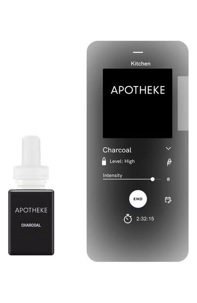 Pura X Apotheke 2-pack Diffuser Fragrance Refills In Charcoal