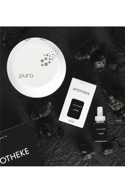 Pura X Apotheke 2-pack Diffuser Fragrance Refills In Charcoal