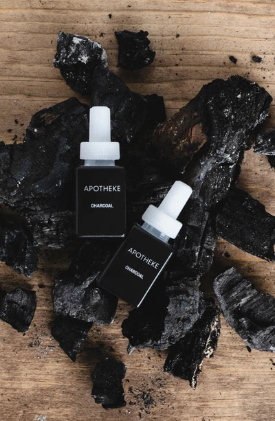 Shop Pura X Apotheke 2-pack Diffuser Fragrance Refills In Charcoal