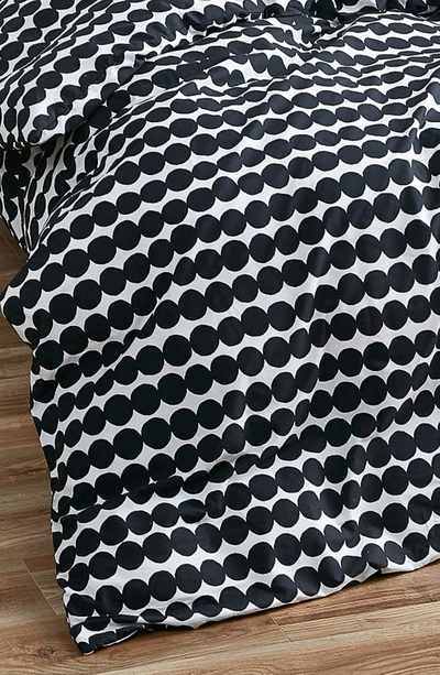 Shop Marimekko Rasymatto Comforter & Sham Set In Black