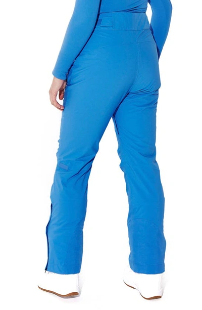 Shop Halfdays Alessandra Insulated Water Resistant Ski Pants In Blue Bird