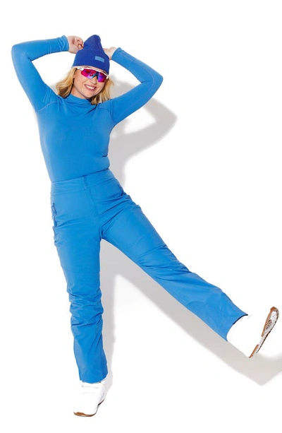 Shop Halfdays Alessandra Insulated Water Resistant Ski Pants In Blue Bird
