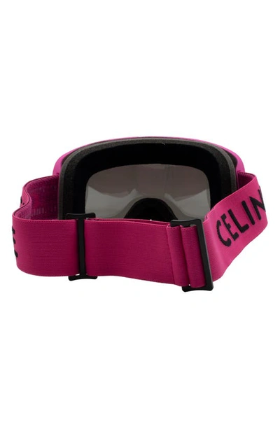 Shop Celine Snow Goggles In Pink