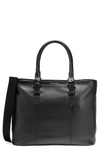 COLE HAAN GRAND SERIES TRIBORO LEATHER TOTE 
