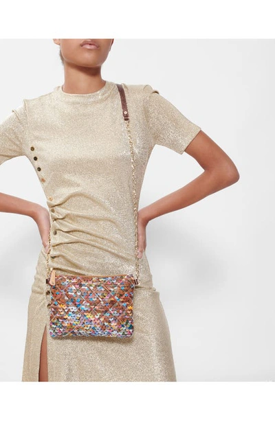 Mz Wallace Ruby Crossbody Bag In Spangle Sequins ModeSens