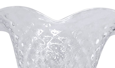 Mariposa Large Flutter Vase In Clear