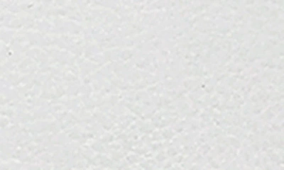 Mariposa White Leather Photo Frame With Metal Border, 5" X 7" In White