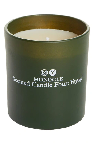 Shop Comme Des Garçons X Monocle Candle Four: Yoyogi Scented Candle In Green