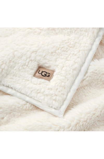 Shop Ugg Blake Throw Blanket In Snow