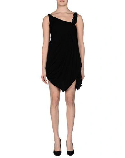 Shop Antonio Marras Short Dresses In Black