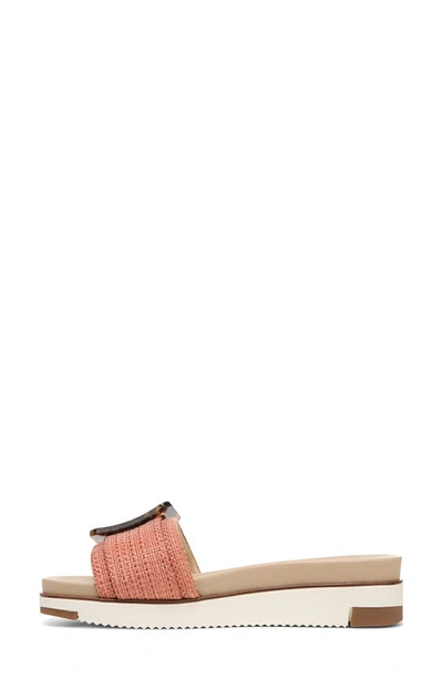 Shop Sam Edelman Ariane Platform Slide Sandal In Stucco Pink