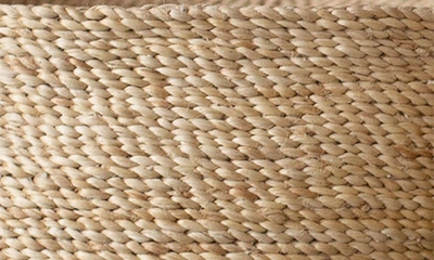 Will And Atlas Set Of 3 Round Jute Tabletop Baskets In Natural