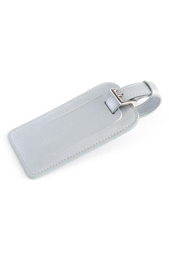 Royce New York Personalized Leather Luggage Tag - Thumbnail 2