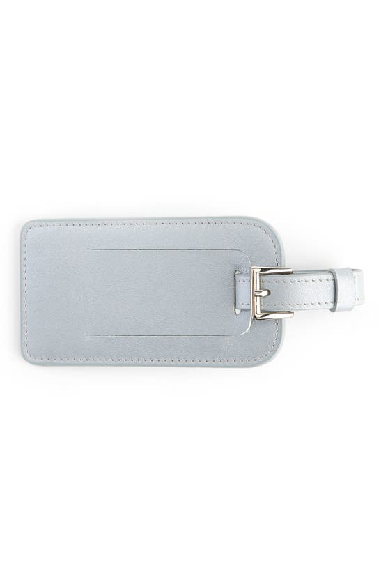 Royce New York Personalized Leather Luggage Tag