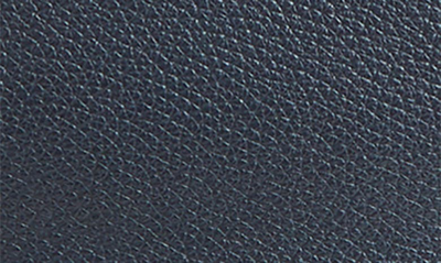 Royce New York Personalized Medium Executive Leather Duffel Bag In Navy Blue - Silver Foil
