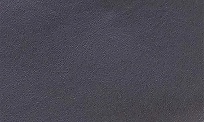 Royce New York Personalized Rfid Blocking Leather Clutch Wallet In Black - Silver Foil