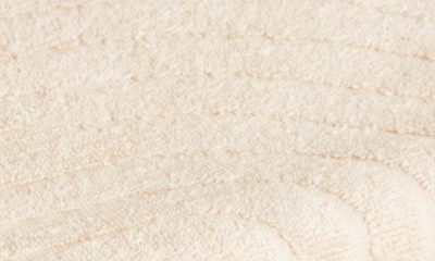 Shop Baina Clovelly Organic Cotton Hand Towel In Ivory