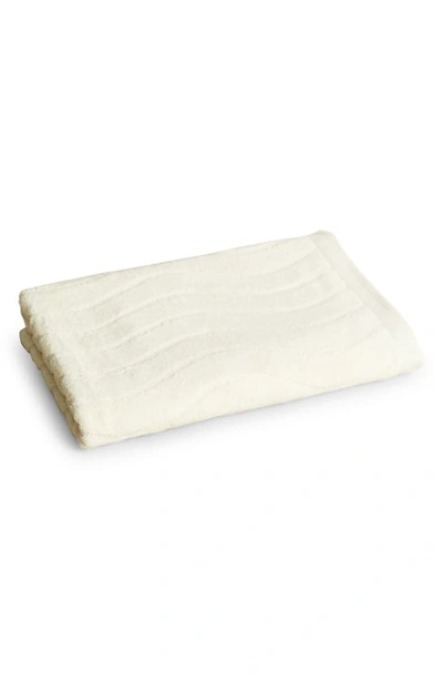 Shop Baina Johanna Organic Cotton Bath Sheet In Ivory