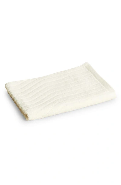 Shop Baina Virginia Organic Cotton Hand Towel In Ivory