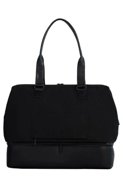 Shop Beis Béis The Weekend Travel Bag In Black