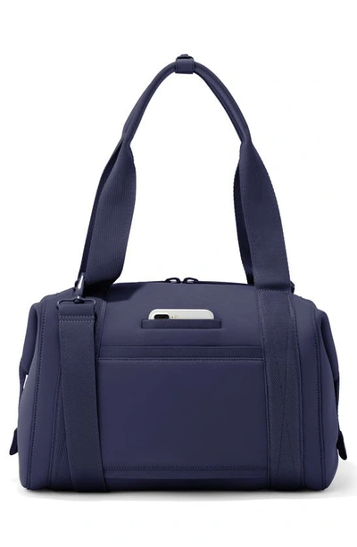 Shop Dagne Dover Landon Medium Neoprene Carryall In Storm