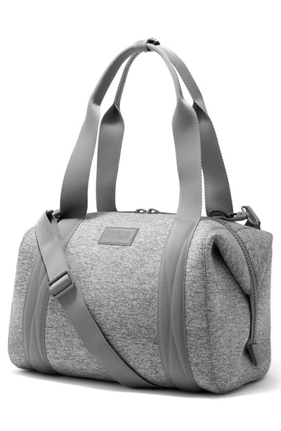 Dagne Dover Medium Landon Neoprene Carryall Duffle Bag In Heather Grey
