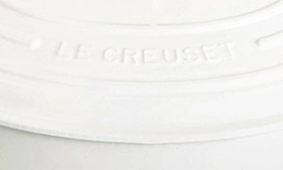 Le Creuset Signature 6.75-quart Oval Enamel Cast Iron French/dutch Oven With Lid In White
