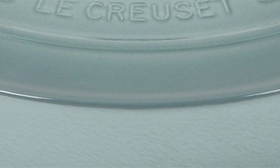 Le Creuset Signature 6.75-quart Oval Enamel Cast Iron French/dutch Oven With Lid In Sea Salt