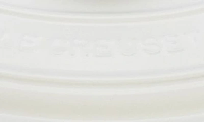 Le Creuset 5 Quart Enameled Cast Iron Oval Dutch Oven In White