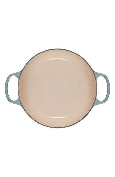 Le Creuset Signature Enameled Cast Iron 5.5 Qt. Round Dutch Oven In Sea Salt