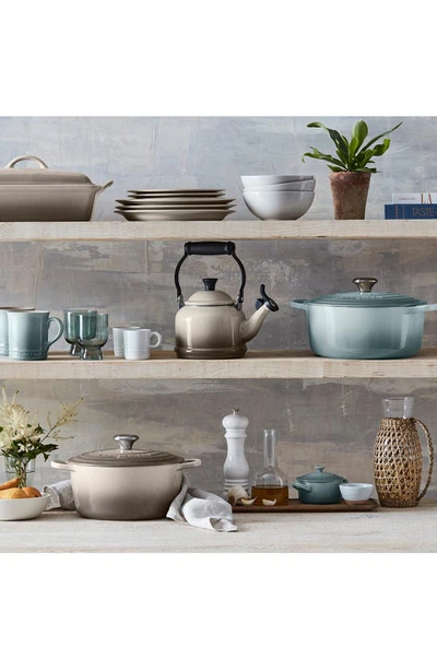 Le Creuset Signature Enameled Cast Iron 5.5 Qt. Round Dutch Oven In Sea Salt