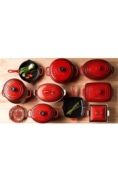 Shop Le Creuset Signature 3.5-quart Enameled Cast Iron Braiser In Oyster