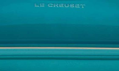Le Creuset 4-quart Heritage Stoneware Covered Rectangular Casserole In Caribbean