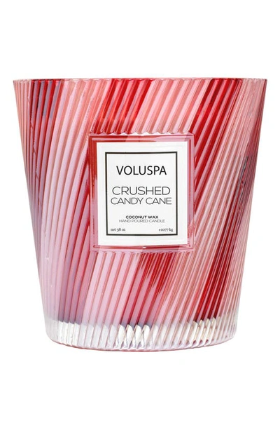 Voluspa Crushed Candy Cane 3-wick Hearth Candle, 38 Oz. In Crushed Candy Cane