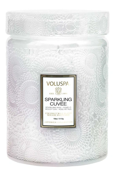 Shop Voluspa Sparkling Cuvée Large Jar Candle In Sparkling Cuvee