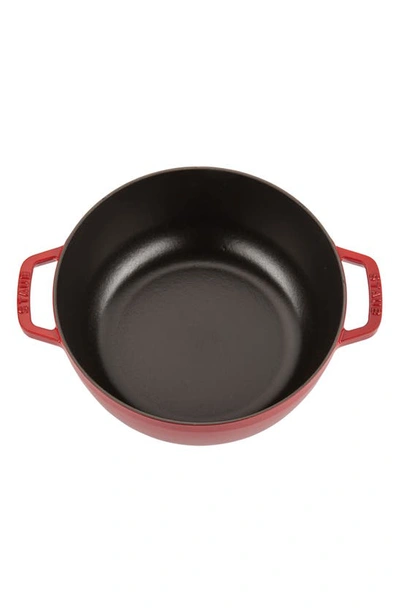 Staub 3.75-quart Enameled Cast Iron French Oven In Red
