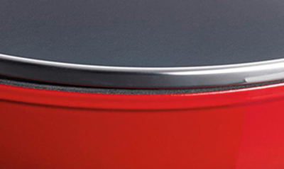 Staub Enameled Cast Iron 4.5-qt. Perfect Pan With Lid In Cherry