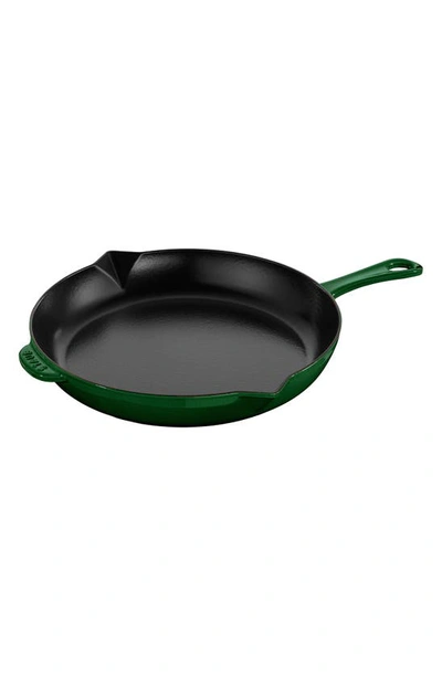 Staub Cast Iron 12-inch Fry Pan In Basil