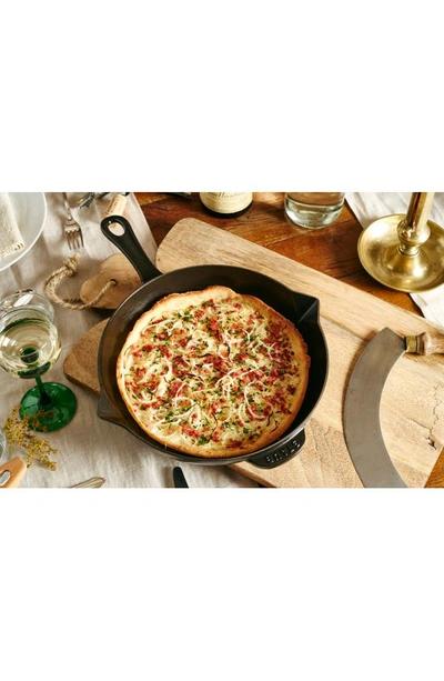 Staub 12-inch Enameled Cast Iron Fry Pan In Graphite