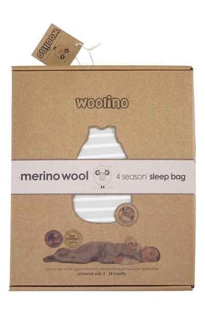 Shop Woolino 4 Season Ultimate Organic Cotton & Merino Wool Wearable Blanket In Birch Gray