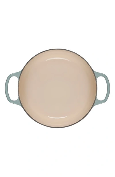 Le Creuset Signature Enameled Cast Iron 5.5 Qt. Round Dutch Oven In Sea Salt