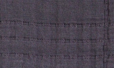 Pom Pom At Home Arrowhead Cotton Blanket In Slate