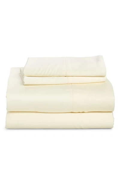 Shop Pom Pom At Home Sateen Sheet Set In Ivory