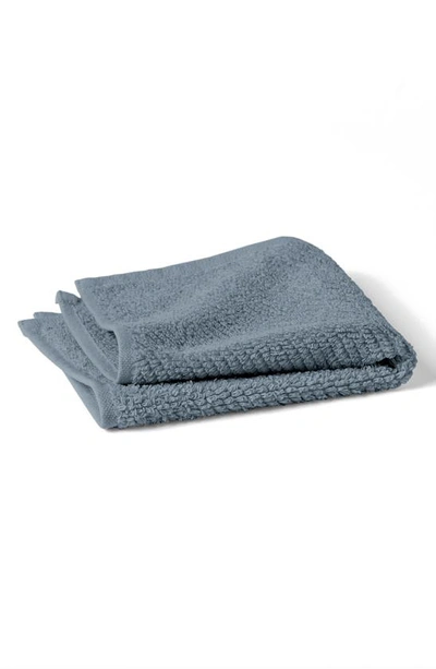 Shop Coyuchi Air Weight® 6-piece Organic Cotton Bath Towel, Hand Towel & Washcloth Set In French Blue